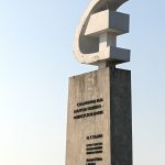 Denkmal mit Stalin-Zitat